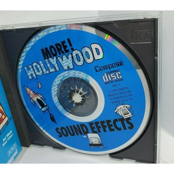 More Hollywood Sound Effects Various Artists CD 1989 No Scratches Clean - Picture 6 of 7